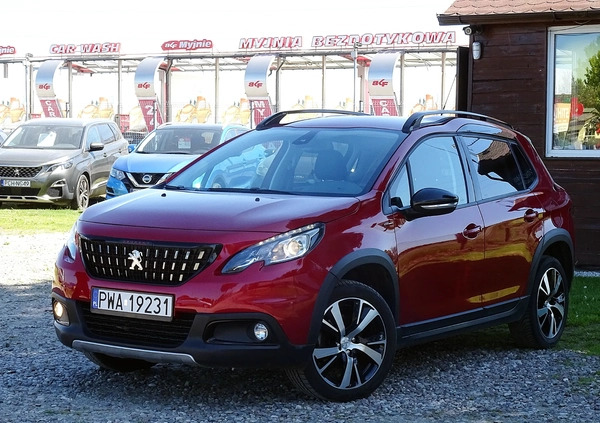 Peugeot 2008 cena 56900 przebieg: 83000, rok produkcji 2018 z Wągrowiec małe 137